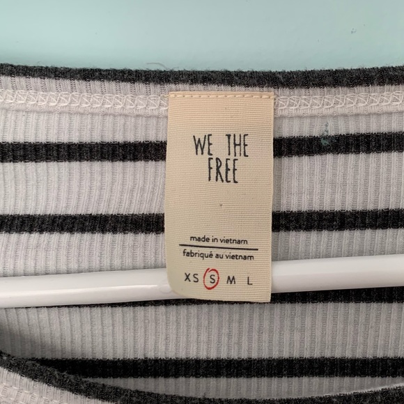 Free People Striped Long Sleeve - Picture 4 of 6